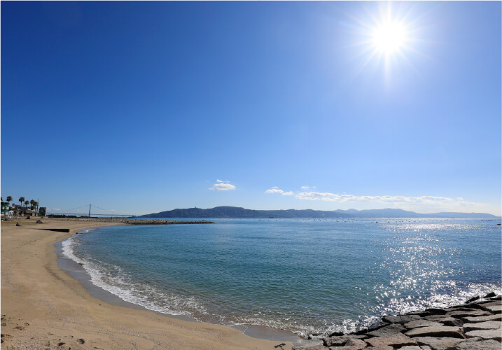藤江海岸海水浴場／自転車6分（約1,500m）