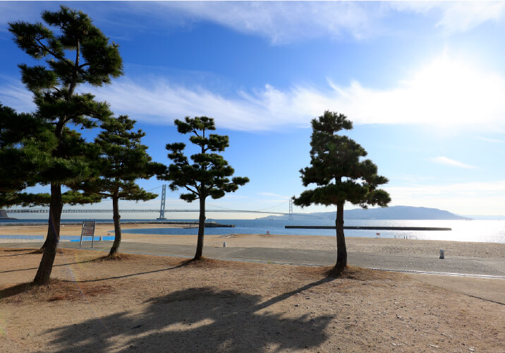 大蔵海岸 海水浴場／自転車27分（約6,550m）